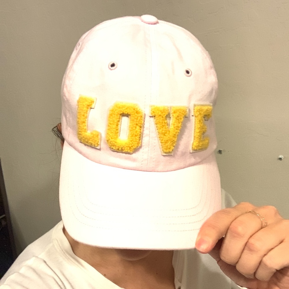 Tory Burch Love Pink Baseball Dad cap